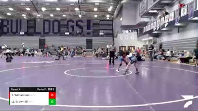 50-55 lbs Round 4 - Joseph Brown Iii, Region Wrestling Academy vs Ty Williamson, Webo Youth Wrestling Team