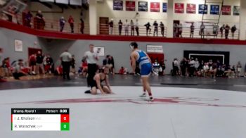 133 lbs Champ. Round 2 - Elijah Lusk, Lander vs Jackson Collins, Tiffin