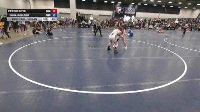 140 lbs Quarters - Nina Shelger, Paradigm Wrestling vs Peyton Kyte, South Dakota