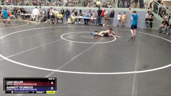 70 lbs Cons. Semi - Liam Keller, Bethel Freestyle Wrestling Club vs Garrett Sturrock, Juneau Youth Wrestling Club Inc.