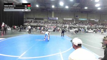 85 lbs Rr Rnd 1 - Ross Leyba Lll, Valley Bad Boys vs Malaki Rivas, Ridge WC