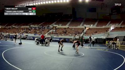106-D2 Quarterfinal - Riley Nollet, Bradshaw Mountain vs Izaiuh Luna-Flores, Sierra Linda High School