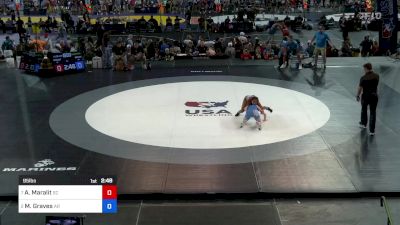 95 lbs Quarters - Annalise Maralit, SC vs Mackenzie Graves, AR