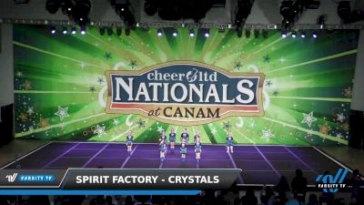 Spirit Factory - Crystals [2022 L1 Youth - D2 - Small Day 3] 2022 CANAM Myrtle Beach Grand Nationals