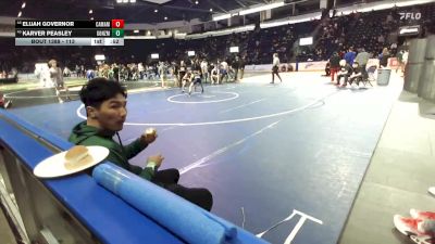 113 lbs Cons. Round 7 - Karver Peasley, Gonzaga Prep vs Elijah Governor, Camas