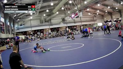 50 lbs Round 4 (6 Team) - Emmitt Garcia, Rebel Wrestling Club vs Eliasz Esparza, Best Trained X All American - Red
