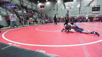 90 lbs Semifinal - Sawyer Ward, Red Ryder Wrestling Club vs Joel Ramirez, Hennessey Takedown Club