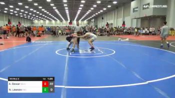 138 lbs Rr Rnd 3 - Anson Dewar, Doughboy Black vs Nick Lawson, Triumph Black