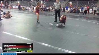 106 lbs Cons. Semi - Sadie Rhoades, Team Utah vs Lilly Quintanilla, Team Wyoming