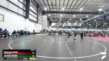 120 lbs Round 2 - Nathan Meyer, Heavy Hitting Hammers vs Ryan Saunders, Battlefield