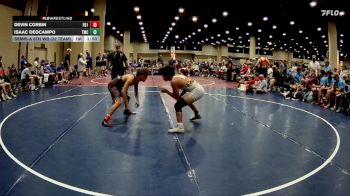 132 lbs Semis & 5th Wb (32 Team) - Devin Corbin, Funky Boyz vs Isaac DeOcampo, Team Mat Clash