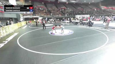 67 lbs 3rd Place Match - Marcus Marquez, Delano Diablos Wrestling vs Santino Castillo