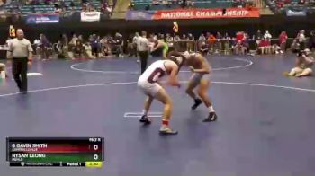 165 lbs Champ. Round 2 - Rysan Leong, Menlo vs 6 Gavin Smith, Campbellsville