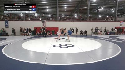 97 kg Cons. Sub-quarters - Spencer Watson, Little Giants RTC vs Wesley Wilson, Central Coast Regional Training Center