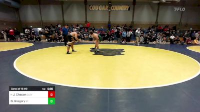 288 lbs Consi Of 16 #2 - Joey Chacon, Clovis West vs Nate Gregory, St. Edward (OH)