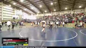 160 lbs Champ. Round 1 - Karson Richards, Box Elder vs Broc Traver, Copper Hills