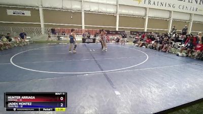 132 lbs Round 4 (6 Team) - Hunter Arriaga, Montana vs Jaden Montez, Texas Red