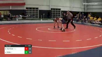 84 lbs Prelims - Brent Hamilton, Troup vs James Soha, St. Pius Wrestling Club