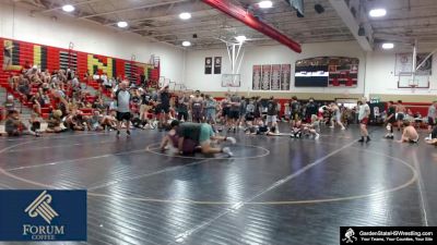 High School - 210 lbs Semifinals (8 Team) - Kevin Buonocore, Phillipsburg vs Cole Vogt, Mount Olive