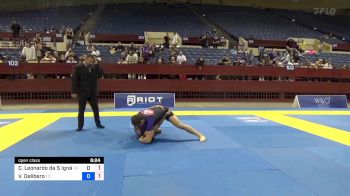 Carlos Leonardo Da S Ignácio Jun vs Victor Delibero 2024 Pan IBJJF Jiu-Jitsu No-Gi Championship