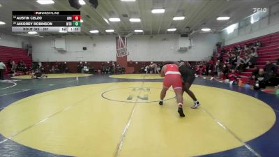 287 lbs Champ. Round 2 - Austin Celzo, Arroyo vs Jakorey Robinson, Mt. Diablo