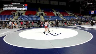 113 lbs Cons. Rd Of 32 - Isaiah Tuttle, NE vs Paxton Valentine, IL