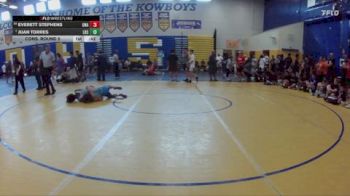 120 lbs Cons. Round 5 - Juan Torres, Lincoln High School vs Everett Stephens, Unattached