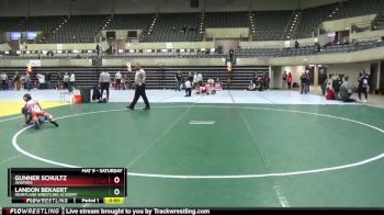 60 lbs 3rd Place Match - Landon Bekaert, Heartland Wrestling Academy vs Gunner Schultz, Aviators