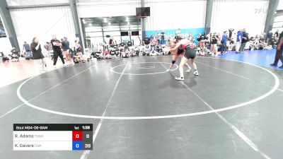 58 kg Quarterfinal - Reese Adams, Team NY vs Kiiaana Gavere, Charlies Angels- Pink