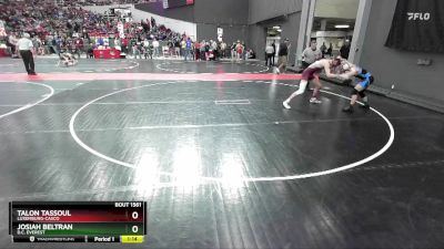 140 lbs Quarterfinal - Josiah Beltran, D.C. Everest vs Talon Tassoul, Luxemburg-Casco