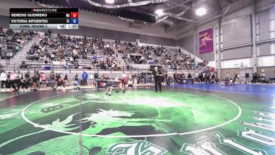 U15 Women - 50 lbs Cons. Round 2 - Genesis Guerrero, WA vs Victoria Sifuentes, FL