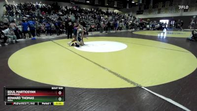 120 lbs Cons. Round 2 - Edward Thomas, Indio vs Edul Martiosyan, Birmingham