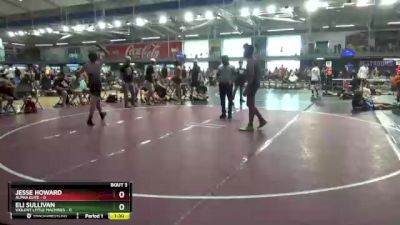 140 lbs Semis & 1st Wb (8 Team) - Ezra Brooks, Violent Little Machines vs Chris Ireland, Louisiananimals Red