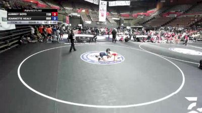 115 lbs Aubrey Soto, TCWA - Tri-Counties Wrestling Association vs Jeannette Healy, BAWA-Bay Area Wrestling Association