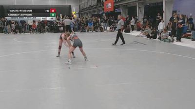110 lbs Cons. Quarters - Kennedy Jeppson vs Addalyn Sisson, Floyd Wrestling Club