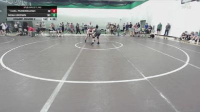 132 lbs Champ. Round 2 - Cael Puderbaugh, Bobcat Wrestling vs Noah Brown, Team Missouri Select