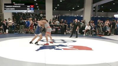65 kg Champ. Rd Of 32 - Gideon Gonzalez, New Jersey vs Jake Nieto, Savage Wrestling Academy LlC