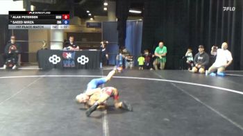 53 lbs 1st Place Match - Alan Petersen, Minnesota vs Saeed Mirza, Edina Wrestling Association