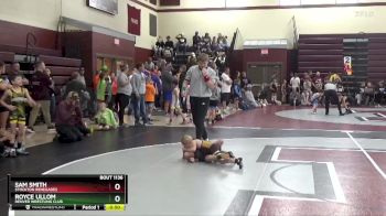 SPW-8 lbs Semifinal - Royce Ullom, Denver Wrestling Club vs Sam Smith, Stockton Renegades