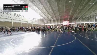 57 lbs Quarterfinal - Lucas Bates, Victory Wrestling Club - VTC vs Allen Sturges, Preston Warriors