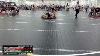 175 lbs Cons. Round 2 - John Anthony Gregory, Outsiders Wrestling vs Alexander Hoffman, BVA