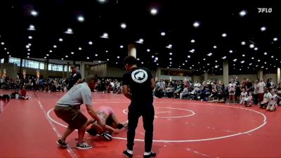 110 lbs Round 1 (4 Team) - Addie Babcock, Alabama Elite Gold vs Doria Hamlet, Mat Clash Beastin`