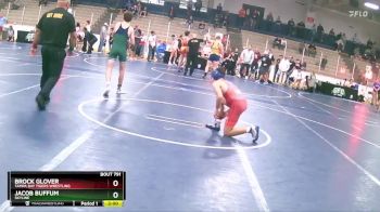 112 lbs Cons. Round 4 - Jacob Buffum, Skyline vs Brock Glover, Tampa Bay Tigers Wrestling