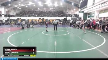 85 lbs Champ. Round 2 - Cyler Beeson, Middleton vs Bodee Landers, Lewis & Clark