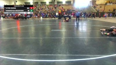 45 lbs Cons. Round 3 - Kyrie Ewing, Blackman Wrestling Club vs Remington Bradford, Bradford Wrestling