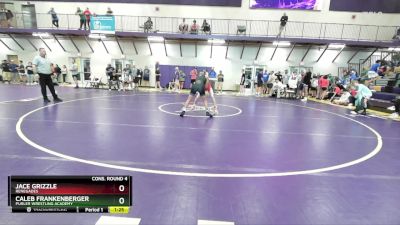 120 lbs Cons. Round 4 - Jace Grizzle, Renegades vs Caleb Frankenberger, Purler Wrestling Academy