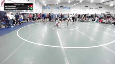 C-114 lbs Consi Of 32 #2 - Nathan Dentz, OH vs Cohen Shinault, OH