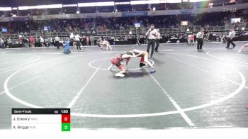 106 lbs Semifinal - Joseph Drewry, Wave Wrestling Club (TN) vs Athan Briggs, Purler Wrestling