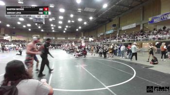 130 lbs Semifinal - Easton McKee, Junction Wrestling Club (JWC) vs Abram Loya, Dumas WC