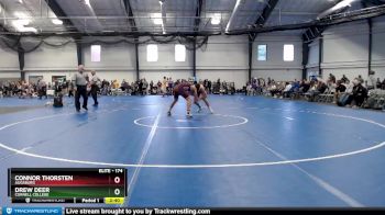 174 lbs Cons. Round 2 - Drew Deer, Cornell College vs Connor Thorsten, Augsburg